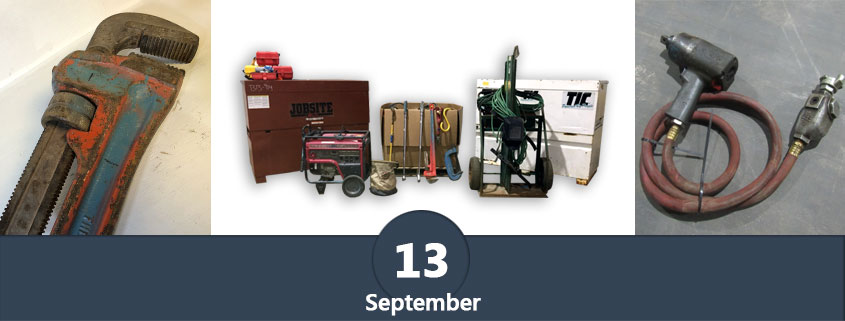 September 13 public auction online only