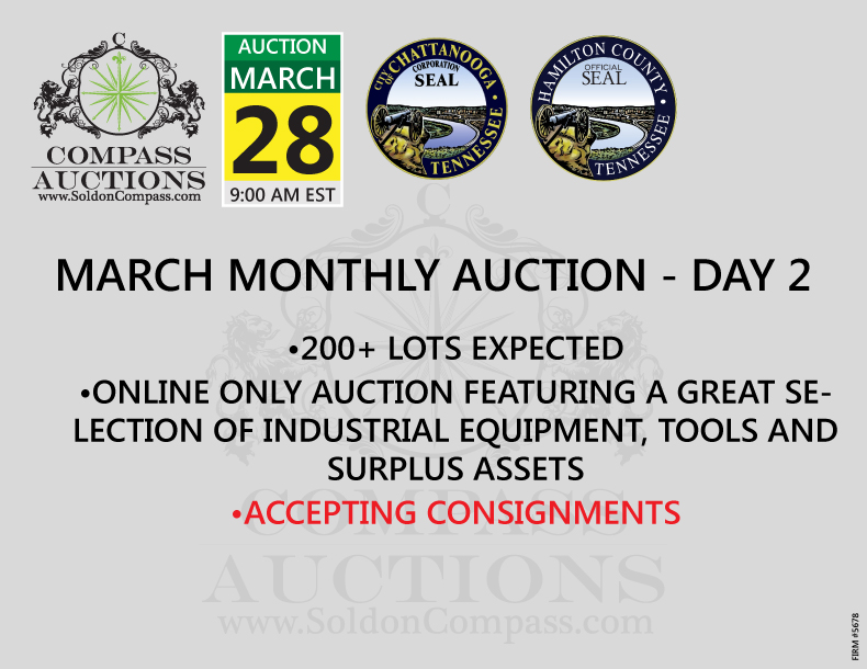 March monthly online auction Compass