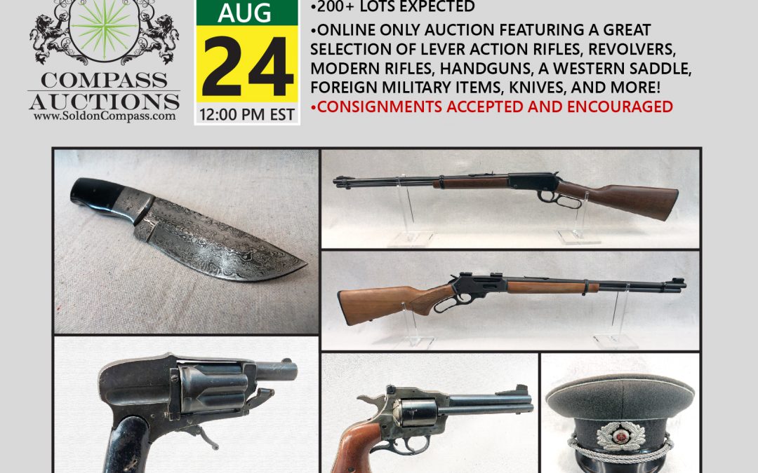 Antique, Collectible, Western, Black Powder, Powder Horns, Old Ammo, Knives and More Auction