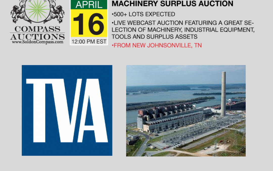 TVA Johnsonville Machinery and Store Room Surplus