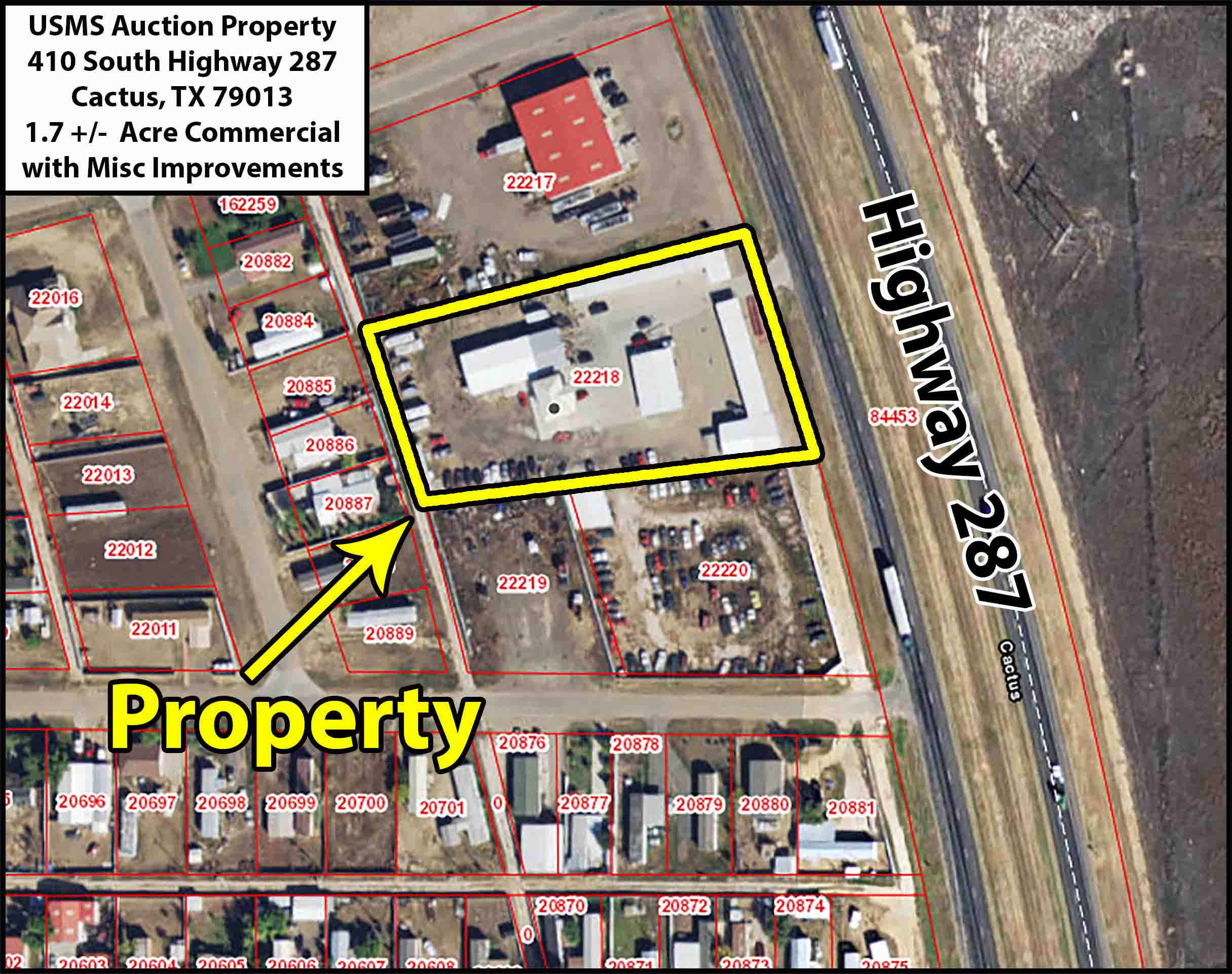 410 South Highway 287, Cactus, TX Compass Auctions and Real Estate