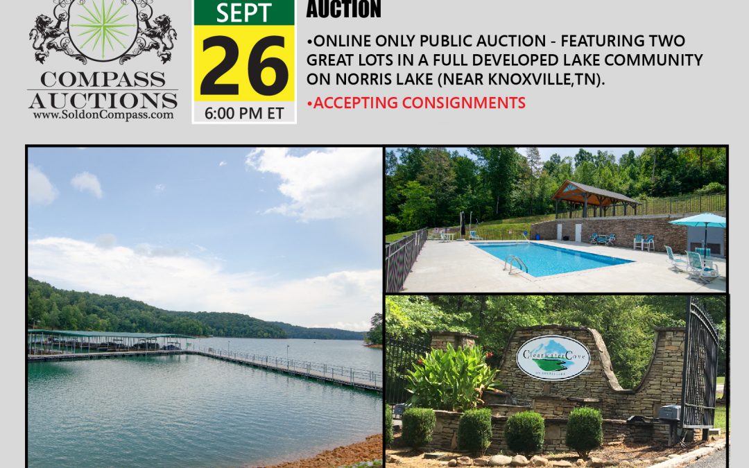 Norris Lake – Clearwater Cove Lots – Real Estate Auction