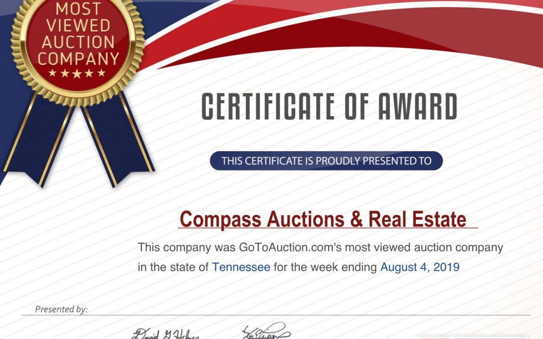 Auction News 8.5.19: “MOST VIEWED” Auction Marketplace!