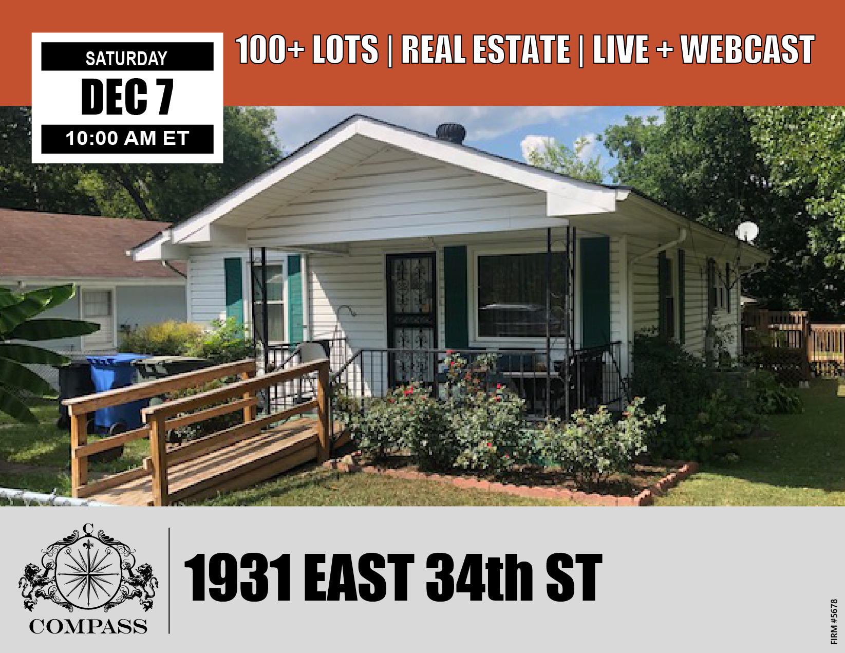 1931 East 34th St Chattanooga Real Estate Auction Public