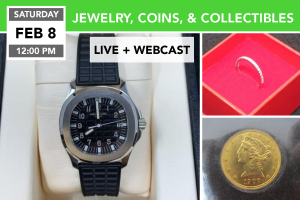 FEB. 8, 2020 Jewelry, Coins, & Collectibles Auction