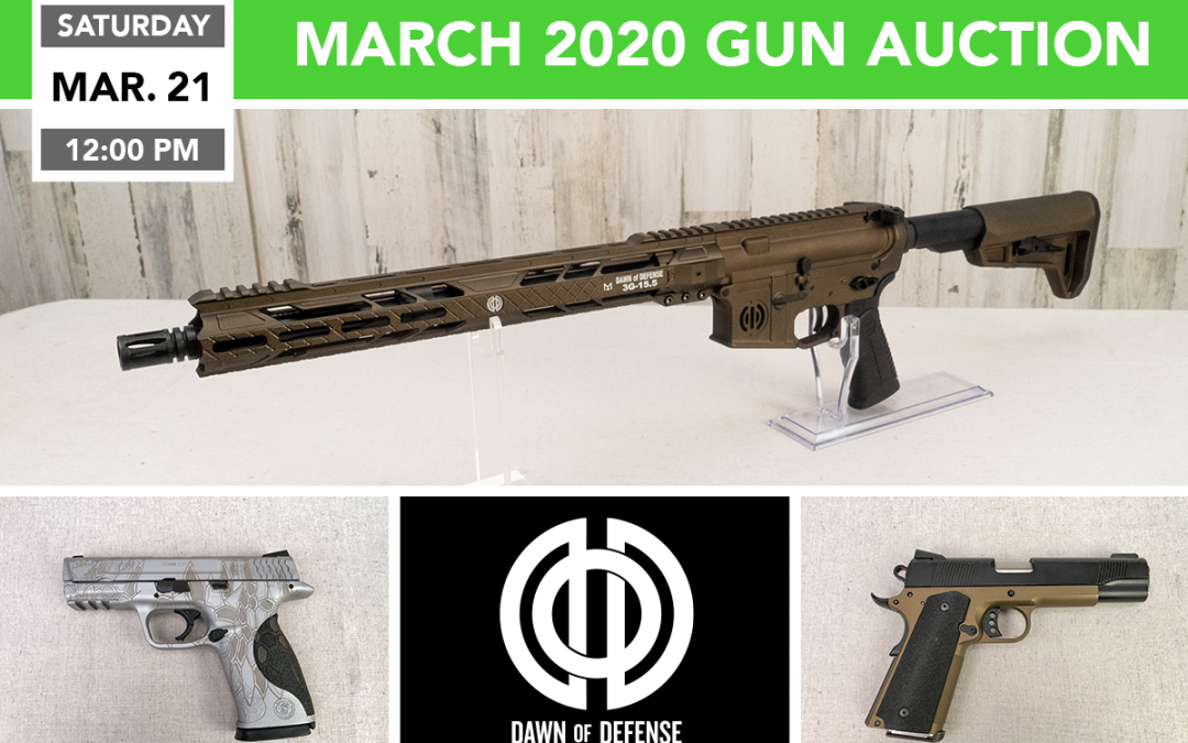 March 2020 Gun Auction