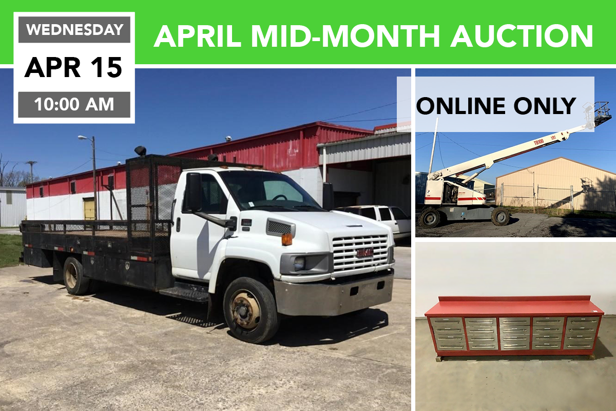 APRIL MID-MONTH AUCTION 4-15-2020