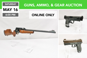 Guns, Ammo, & Gear Auction 5-16-2020