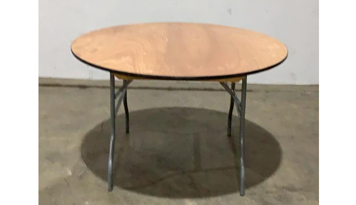 4' Round Folding Event Tables (qty - 6) 