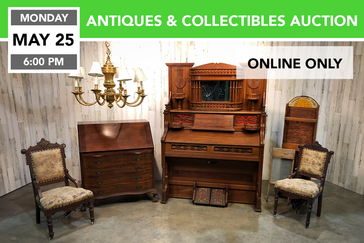 Antiques & Collectibles Auction 5-25-2020