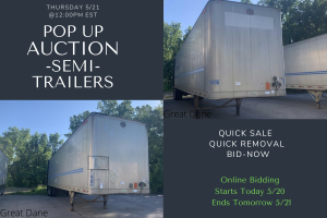 Great Dane Semi Trailer Auction