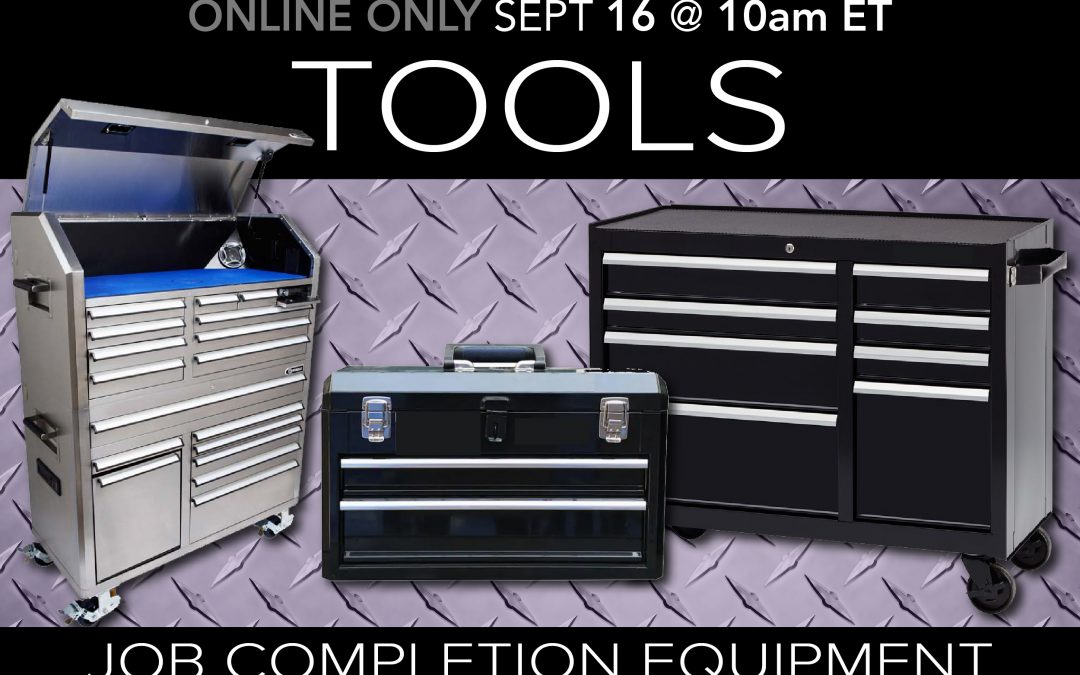 Job Completion Tools & Equipment