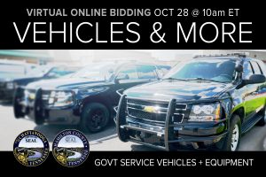 Compass October 2020 monthly public auction vehicles municipal surplus equipment tools