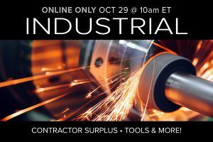 October 2020 monthly auction day 2 industrial equipment tools public auction