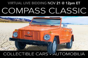 November 2020 Compass Classic Automobilia Memorabilia Cars Motorcycles