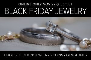 November 2020 Black Friday Jewelry Sale Auction