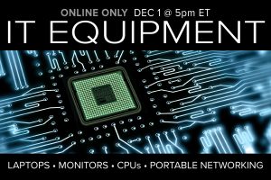 December 2020 IT Technology computer auction