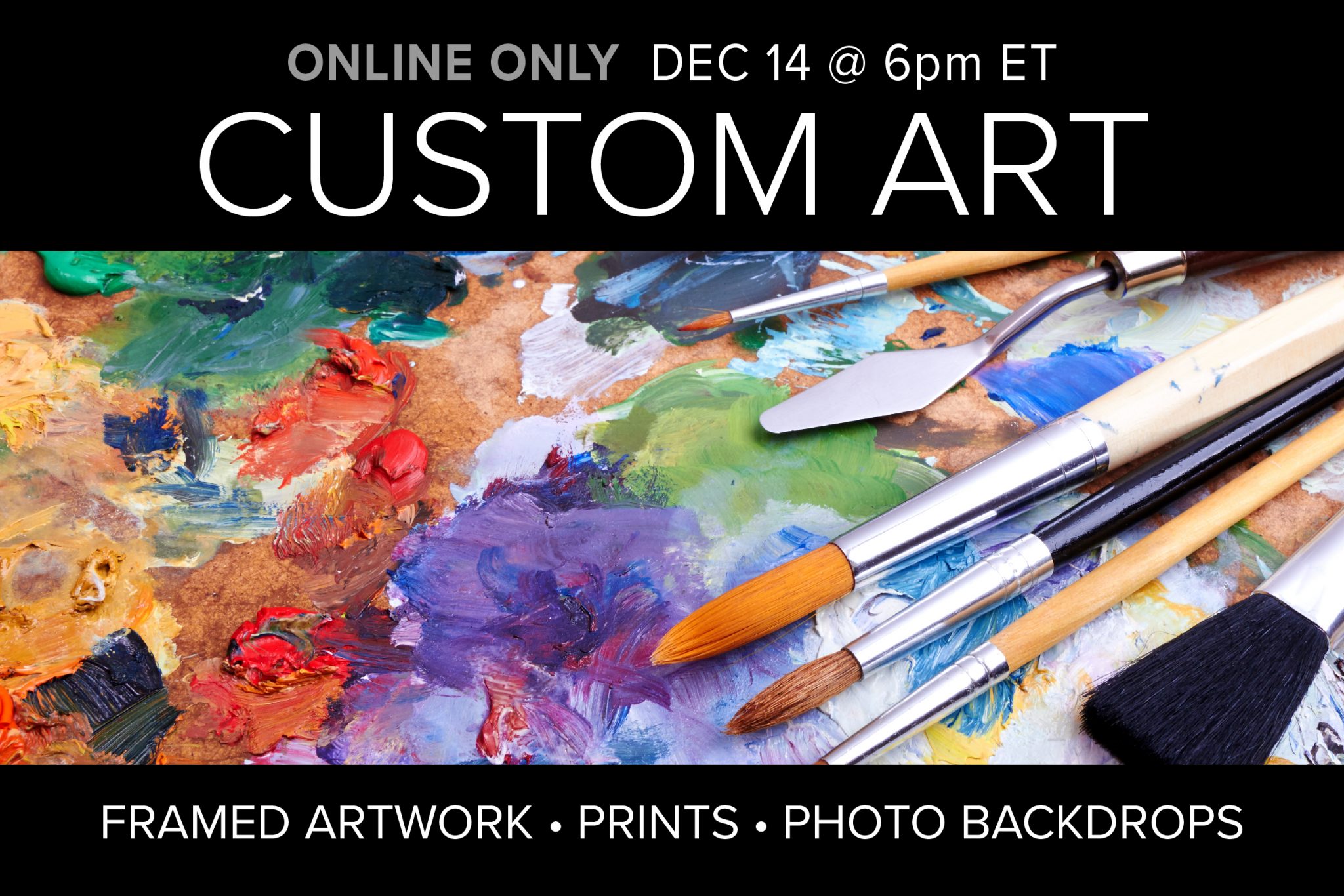 December 2020 Custom Art auction