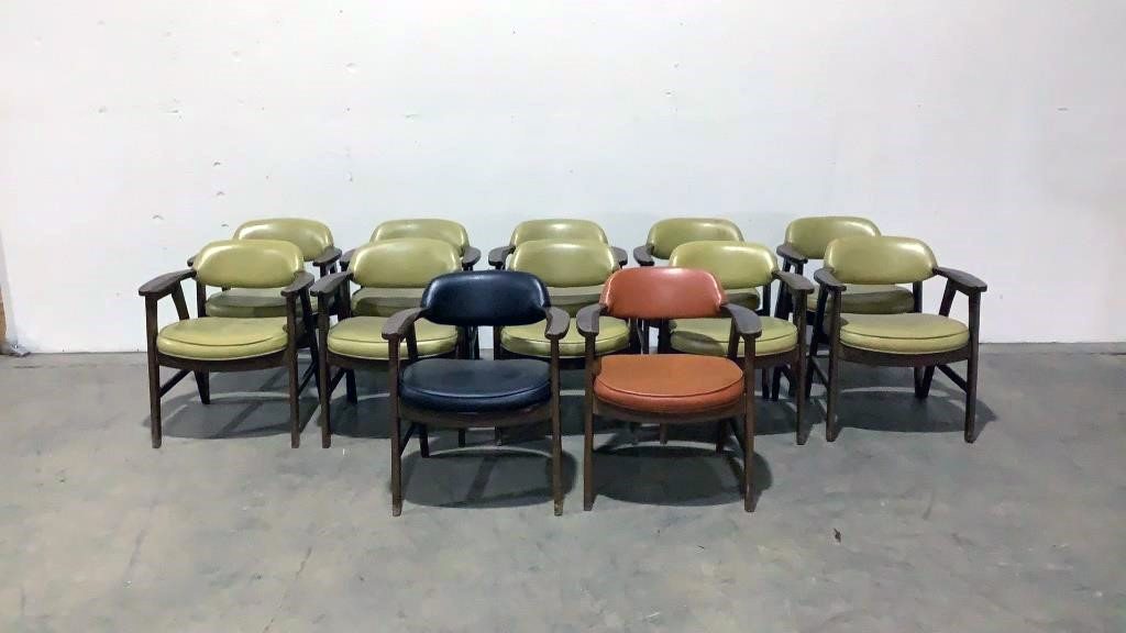 (12) Stationary Chairs - Lot 214