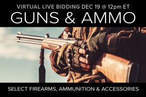 December 2020 gun ammo accessories sale auction Compass