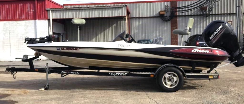 Triton TR-186 Boat w/ 2016 Mercury 150 4 Stroke