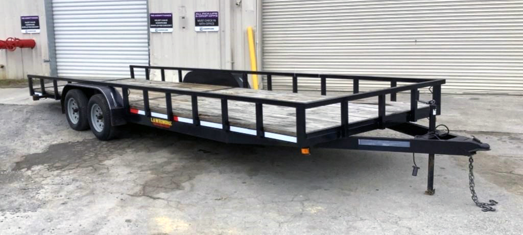 2015 Lawrimore 83X24T 24' Utility Trailer