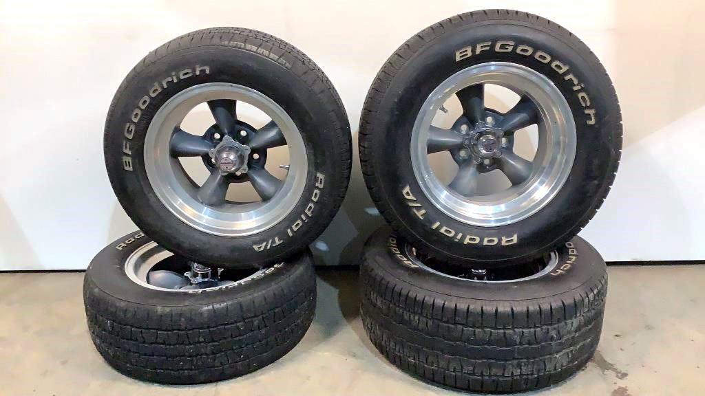 (4) BFGoodrich Wheels Radial T/A