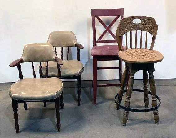 (4) Assorted Chairs