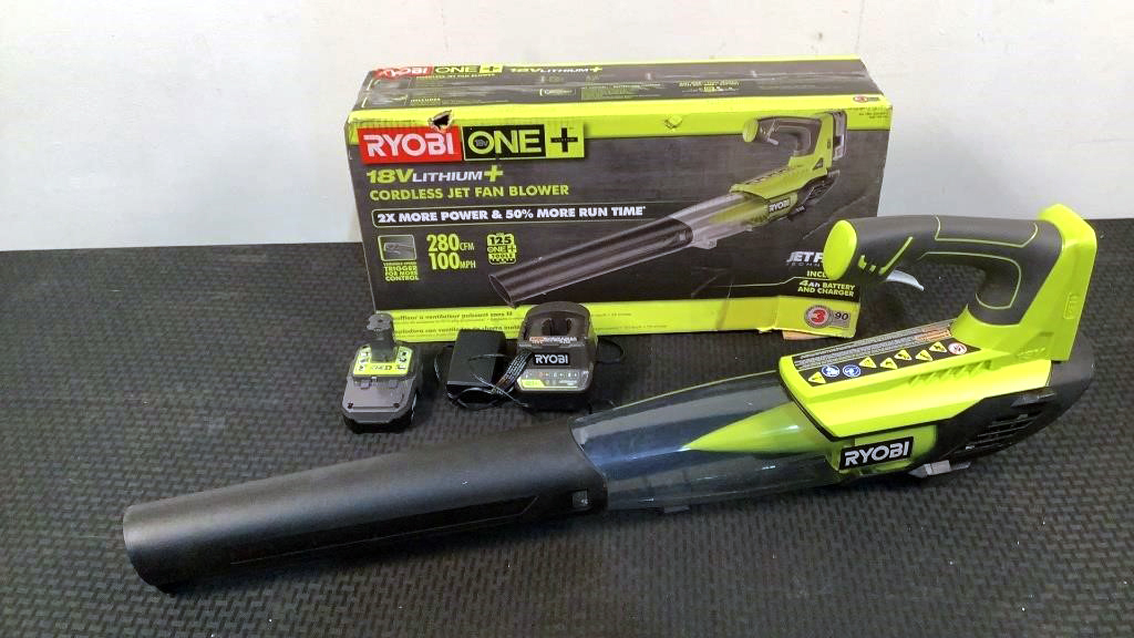 Ryobi Cordless Jet Fan Blower P21081VNM