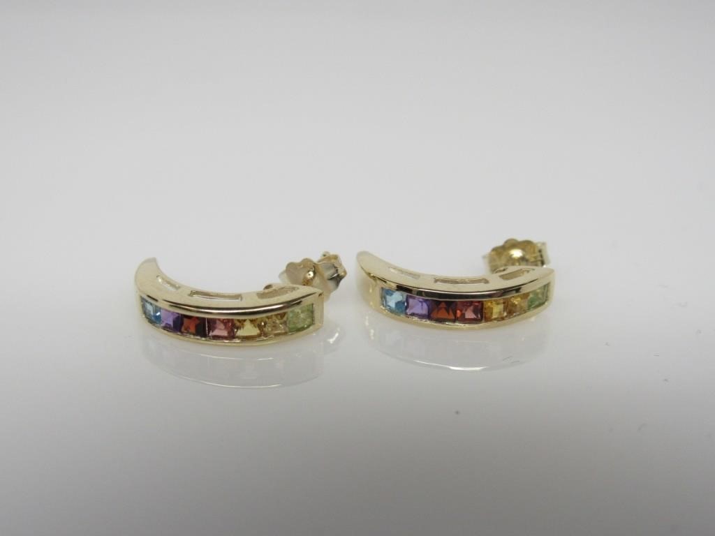 18K RAINBOW COLLECTION EARRINGS - 187