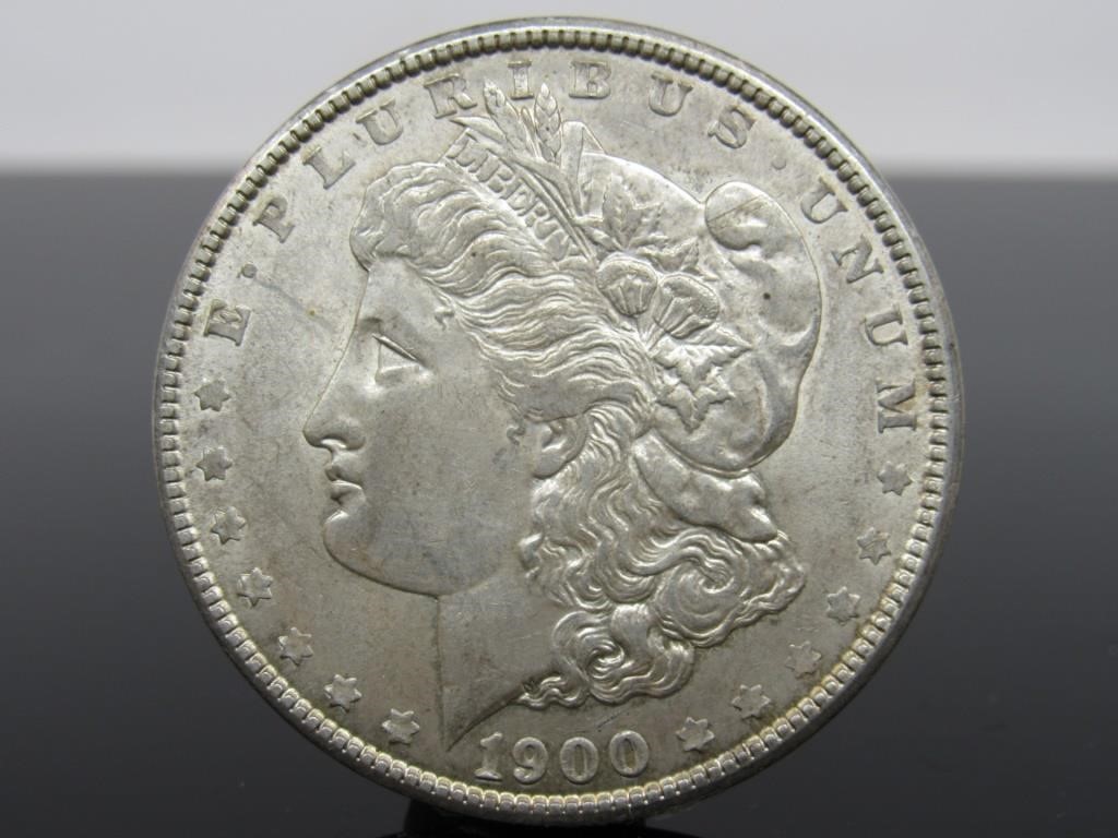 1900-P MORGAN SILVER DOLLAR - 15