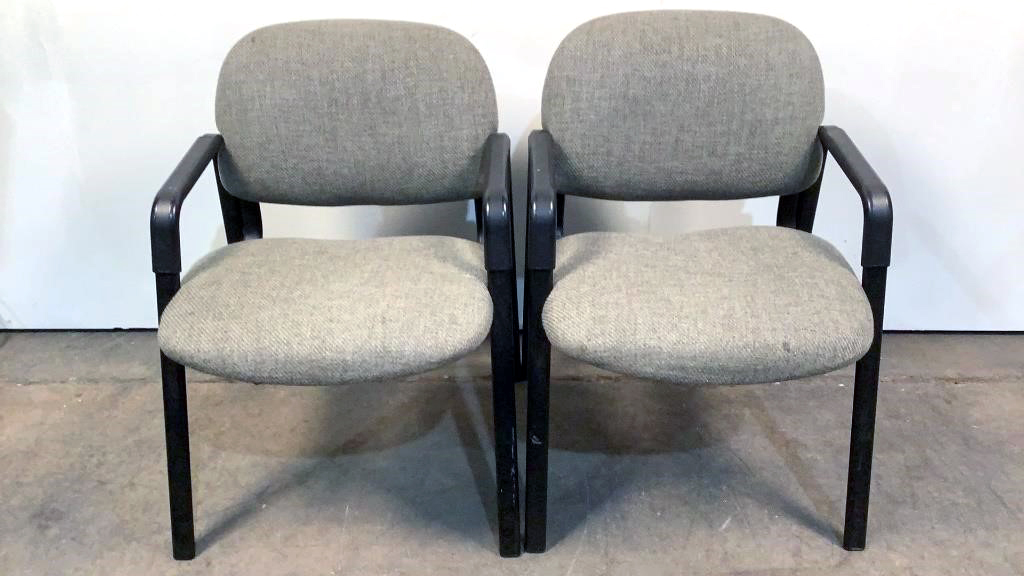 (2) Hon Waiting Room Chairs - 350a