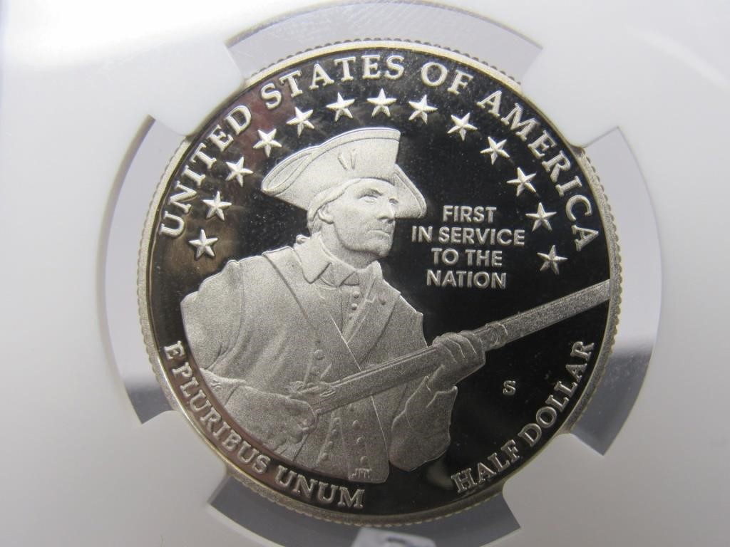 2011 - S U.S. ARMY COMMEMORATIVE 50 CENT COIN - 283