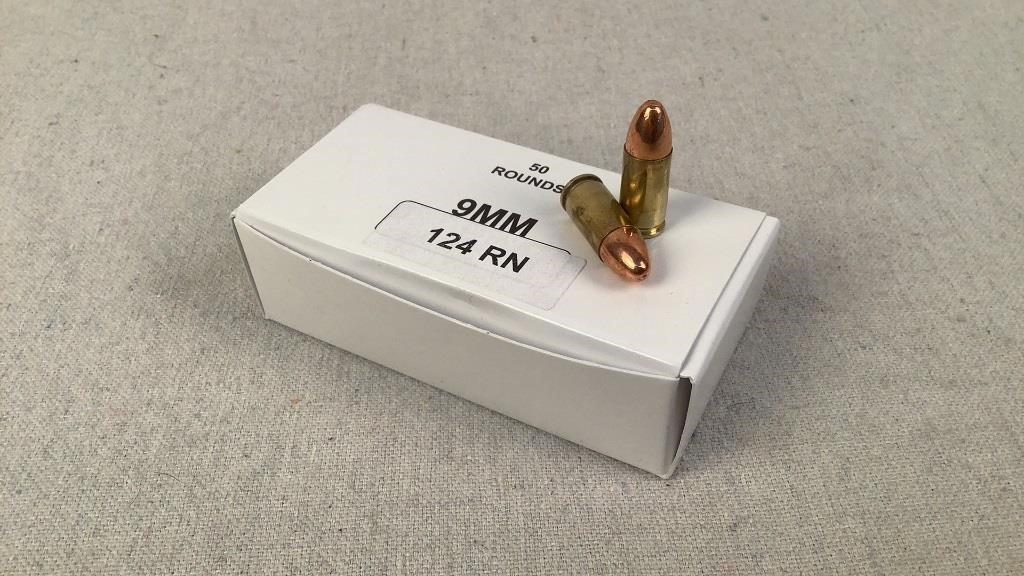 (50) Reloaded 124Gr. RN 9mm Luger-20