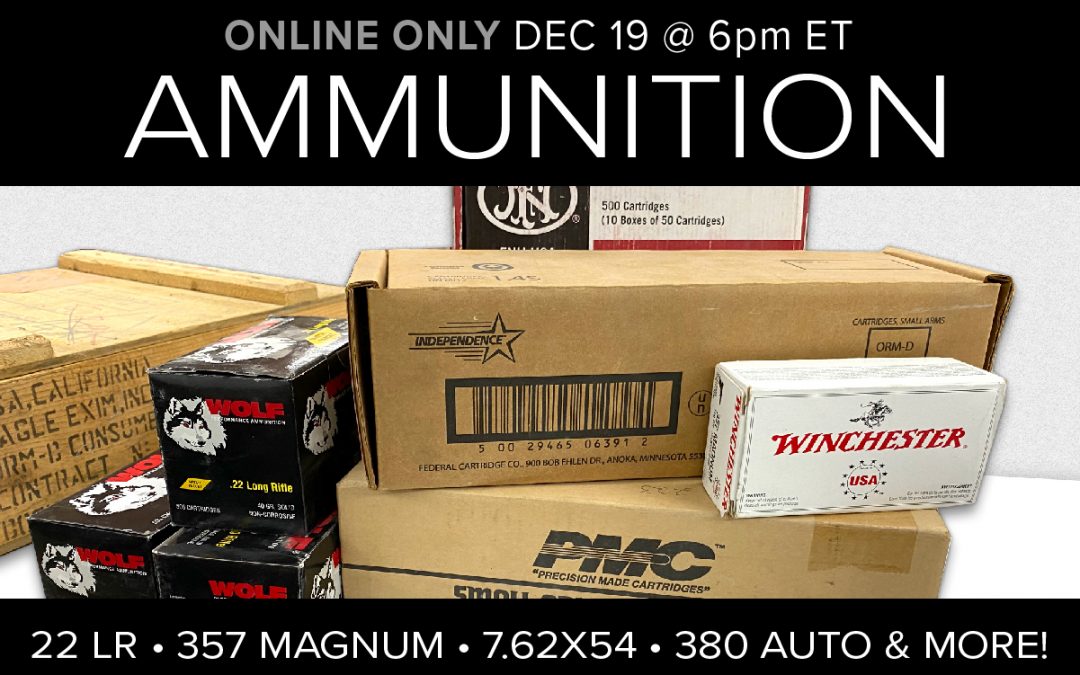 Thousands & Thousands of Rounds of Ammo Auction