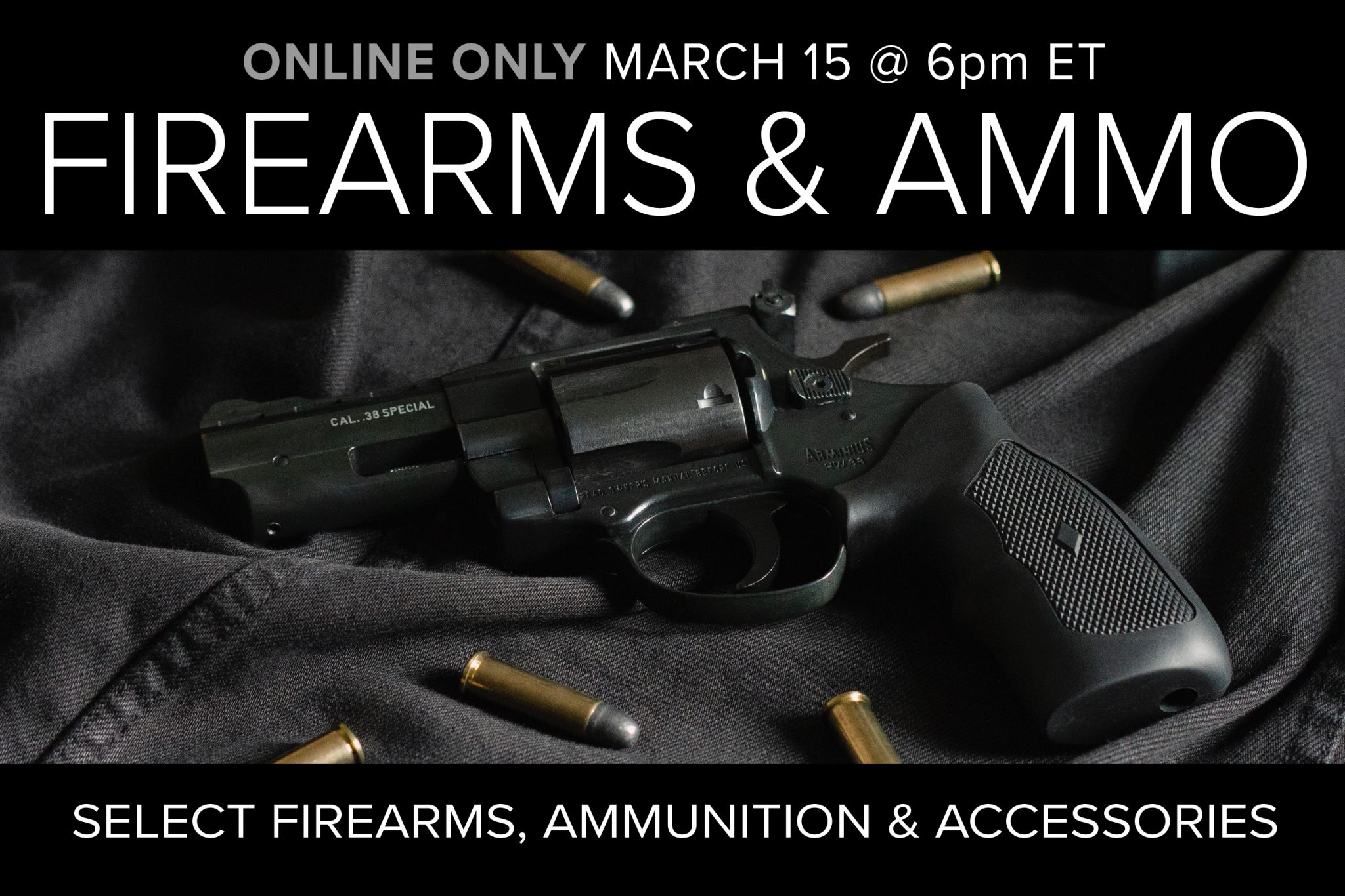Firearms and Ammo aUCTION online Only Compass Auctions