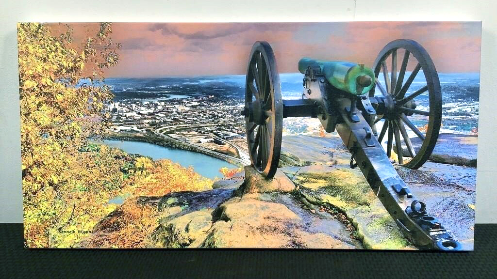 Lookout Point Over Chatt Kenneth Wiggins Print - 73