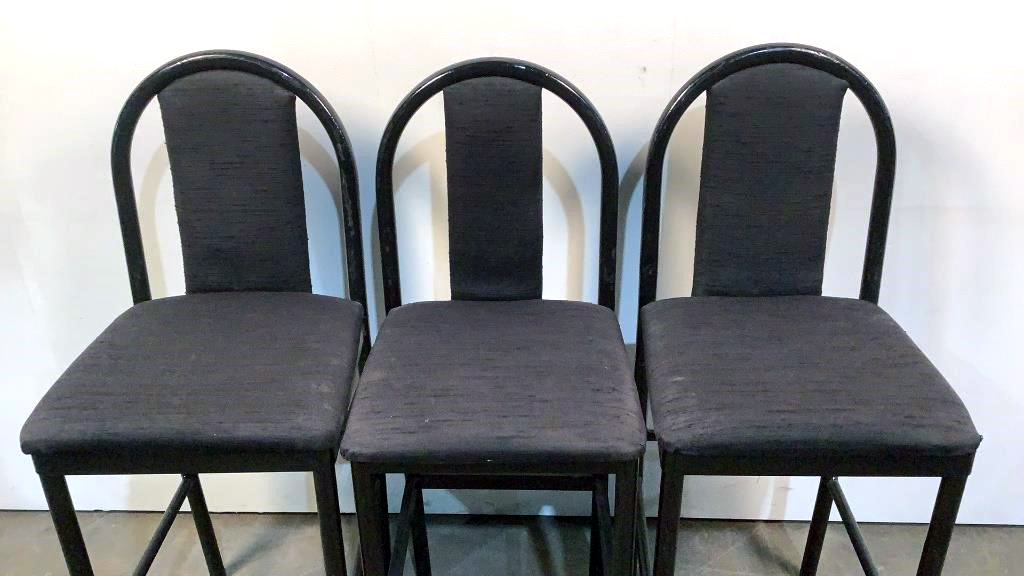 (3) High Top Chairs