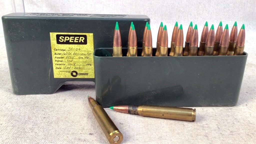 (20)Speer 30-06 Reloads 30-06 Springfield