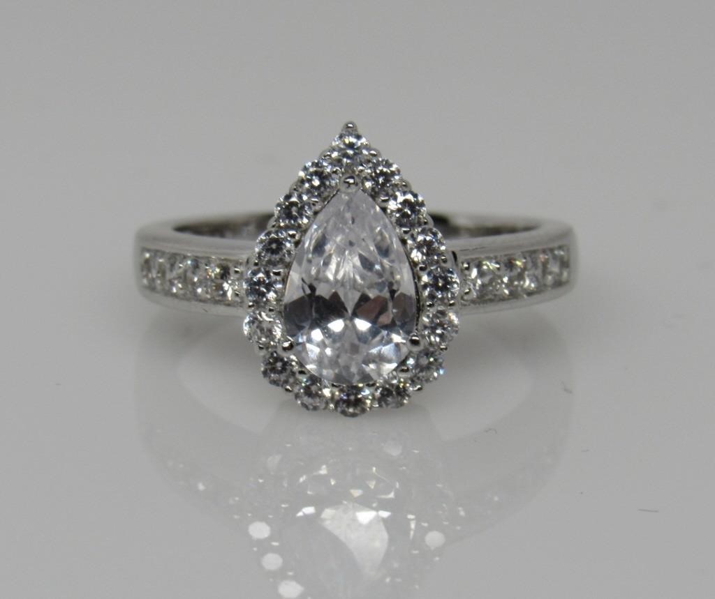 2 ct White Topaz Ring - 70