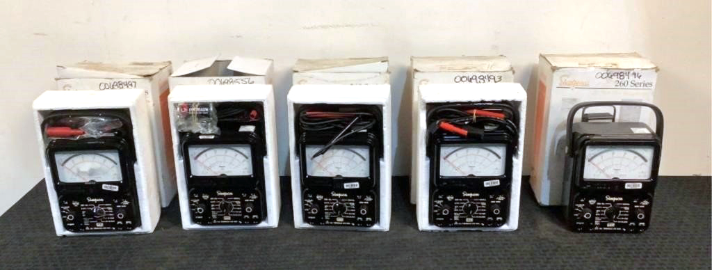 (5) Simpson Multimeter 260 - 16