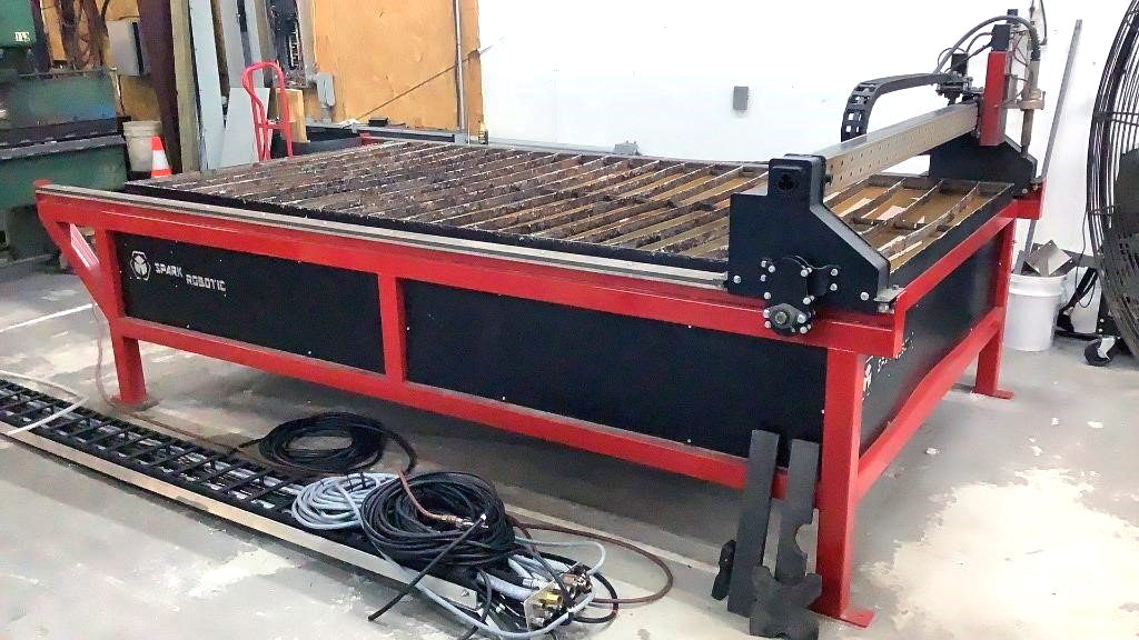 Burn Table with Plasma Cutter - 100z