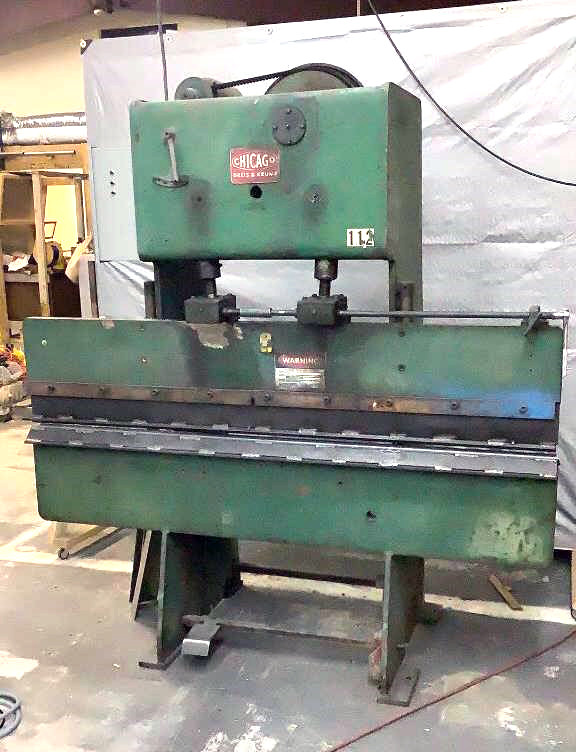 Chicago Dreis & Krump 6' x 15 Ton Press Brake - 104