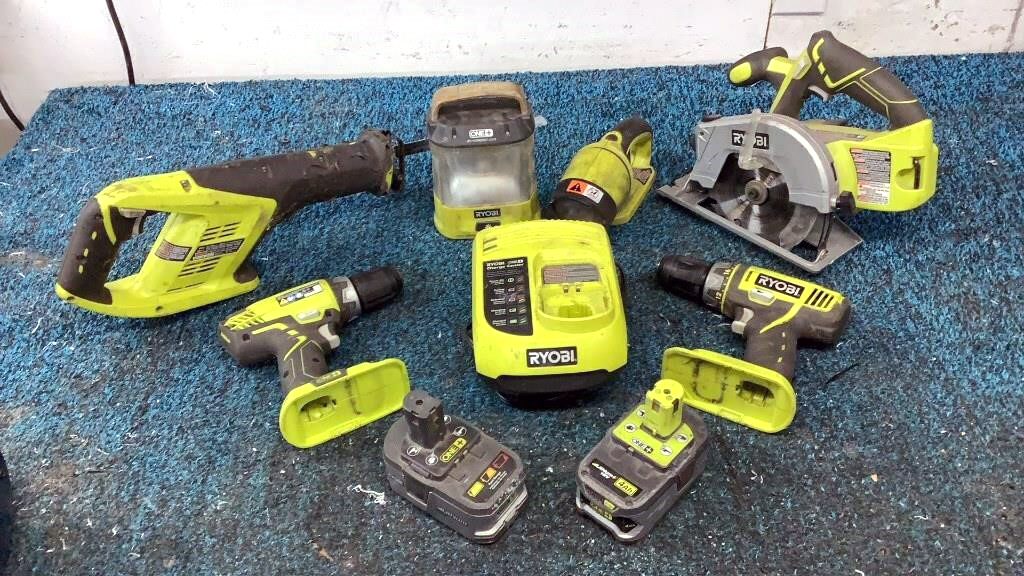 Cordless Ryobi Power Tool Set - 41