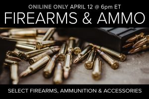 Firearms and Ammo Auction Online Only Compass Auctions