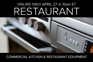 Restaurant Equipment and Supplies Auction Online Only Compass Auctions