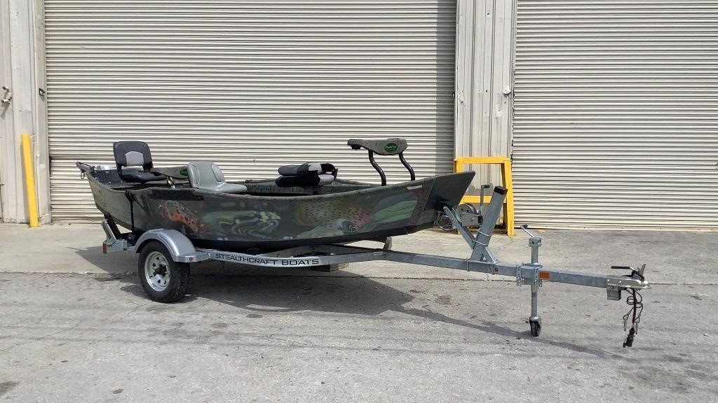 2017 StealthCraft Sniper 13’ Drift Boat - 190