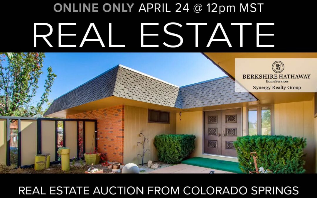 2077 Brookwood Dr. Colorado Springs, Colorado Real Estate Auction