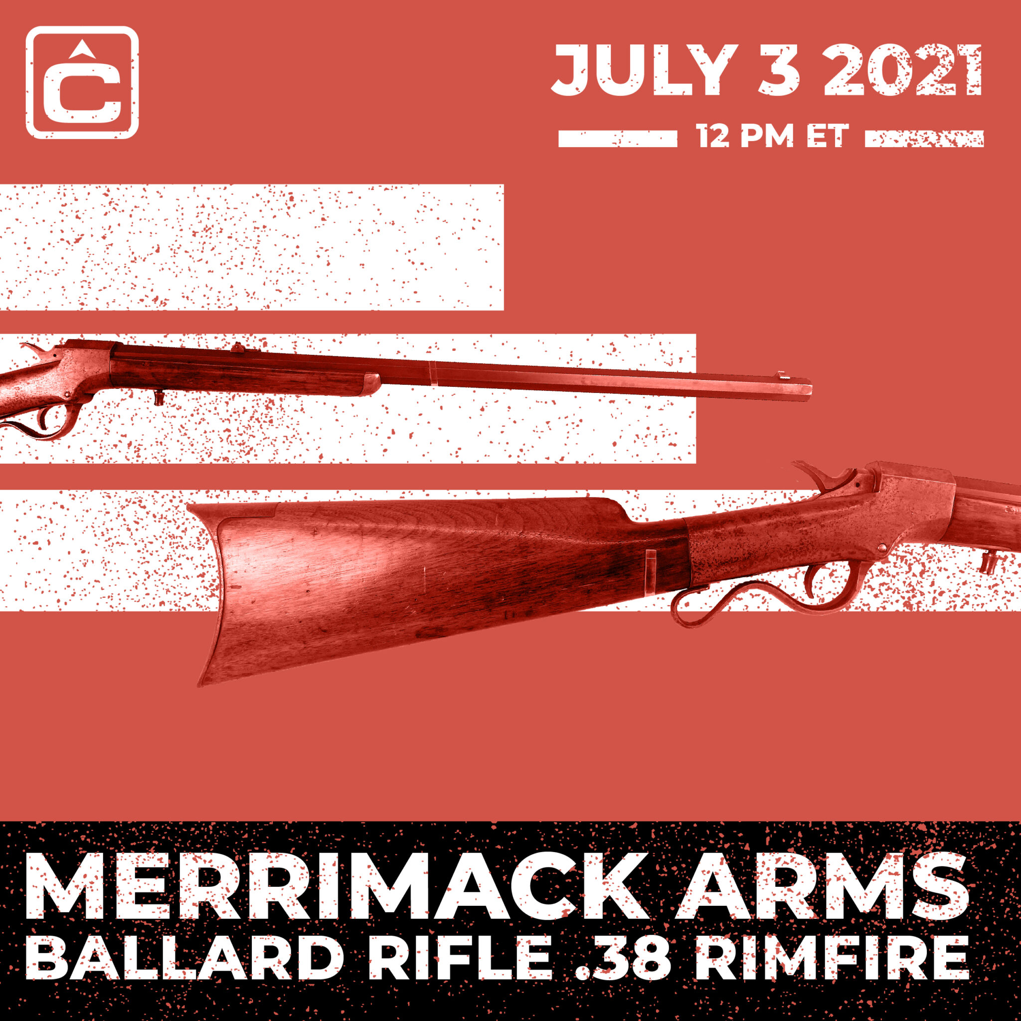 MERRIMACK ARMS BALLARD RIFLE .38 RIMFIRE