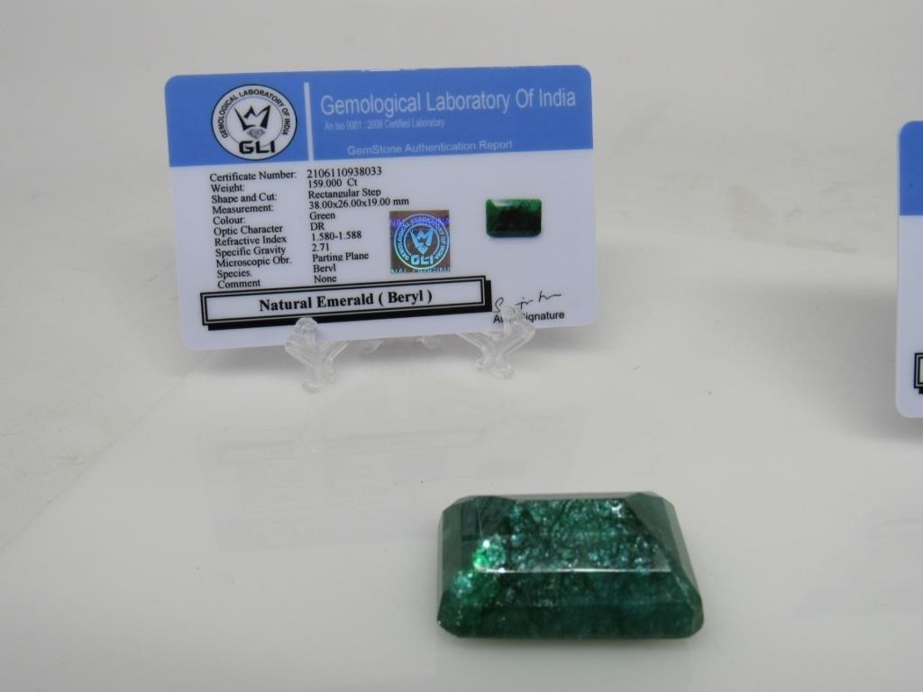 159 ct Natural Emerald Gemstone